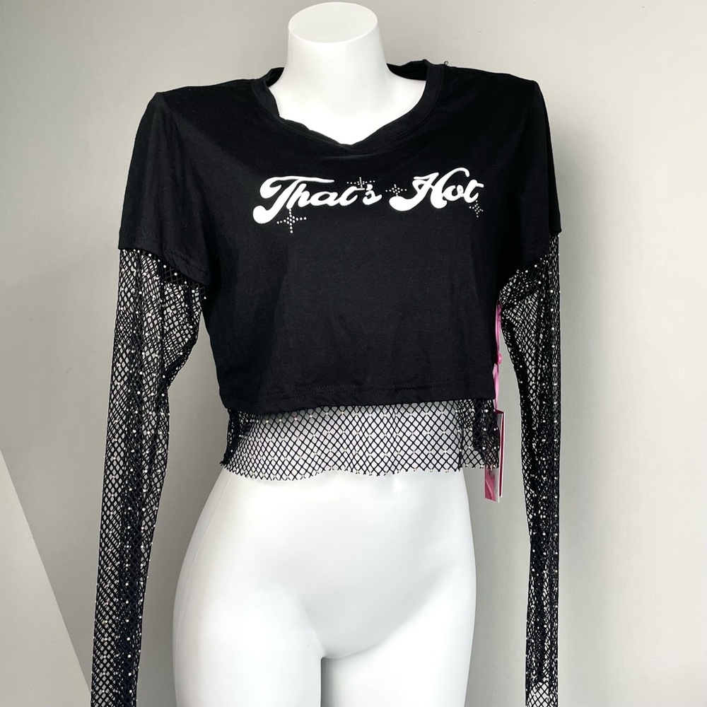 2000s Paris Hilton Grunge Croptop